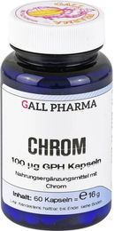 Hecht Pharma Chrom 100 µg Kapseln 60 Stück glutenfrei und laktosefrei – Bild 1 von 2