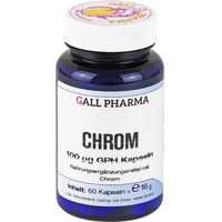 Produktbild von Hecht Pharma Chrom 100 µg Kapseln 60 Stück glutenfrei und laktosefrei