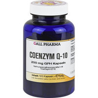 Produktbild von Hecht Pharma Coenzym Q10 Ubiquinon 200 mg Kapseln 120 Stück
