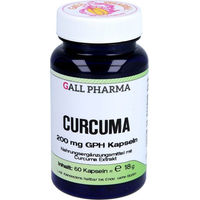 Produktbild von Hecht Pharma Curcuma Extrakt 200 mg Kapseln 60 Stück