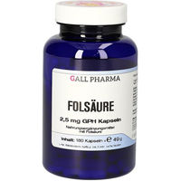 Produktbild von Hecht Pharma Folsäure 2,5 mg Kapseln 180 Stück