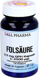 Hecht Pharma Folsäure 2,5 mg Kapseln 90 Stück – Bild 1 von 2