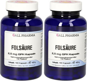 Hecht-Pharma Folsäure 2,5 mg Kapseln für Schwangere und Stillende 180 Stück – Bild 1 von 2