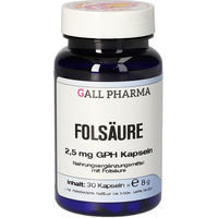 Produktbild von Hecht Pharma Folsäure 2,5 mg Kapseln für Schwangere und Stillende