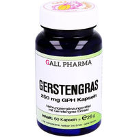 Produktbild von Hecht Pharma Gerstengras 250 mg Kapseln glutenfrei und laktosefrei 60 Stück