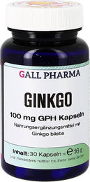 Hecht Pharma Ginkgo 100 mg Kapseln 30 Stück glutenfrei laktosefrei hefefrei – Bild 1 von 2