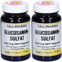 Produktbild von Hecht Pharma Glucosaminsulfat 250 mg Kapseln mit pflanzlichem Ursprung