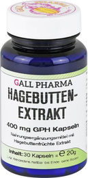 Hecht Pharma Hagebuttenextrakt 400 mg Kapseln 30 Stück laktosefrei und glutenfrei – Bild 1 von 3
