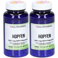 Produktbild von HECHT Pharma Hopfen 125 mg Kapseln 120 Stück