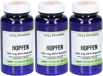 HECHT Pharma Hopfen 125 mg Kapseln 120 Stück – Bild 1 von 1
