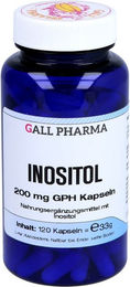 Hecht Pharma Inositol 200 mg Kapseln 120 Stück glutenfrei und laktosefrei für Erwachsene und Frauen – Bild 1 von 2