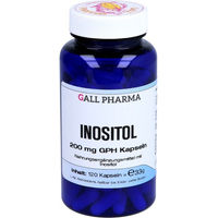 Produktbild von Hecht Pharma Inositol 200 mg Kapseln 120 Stück glutenfrei und laktosefrei für Erwachsene und Frauen