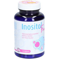 Produktbild von Hecht Pharma Inositol Fem Kapseln mit B-Komplex für Frauen glutenfrei und laktosefrei 120 Kapseln