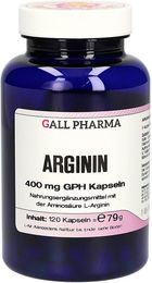 Hecht Pharma L-Arginin 400 mg Kapseln 120 Stück – Bild 1 von 3