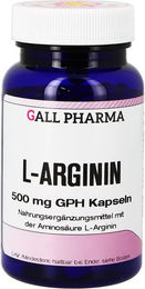 Hecht Pharma L-Arginin 500 mg Kapseln 60 Stück – Bild 1 von 2