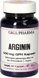 Hecht Pharma L-Arginin 500 mg Kapseln 60 Stück – Bild 1 von 3