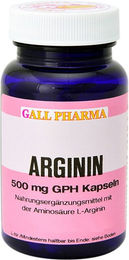 HECHT-Pharma L-Arginin 500 mg Kapseln glutenfrei und laktosefrei 160 Stück – Bild 1 von 1