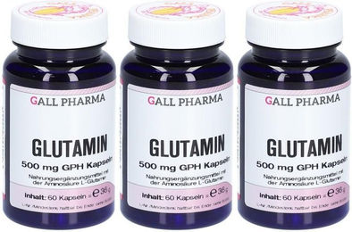 Hecht Pharma L-Glutamin Kapseln glutenfrei und laktosefrei – Bild 1 von 1