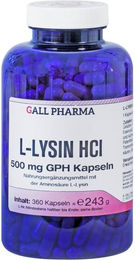 Hecht Pharma L-Lysin Kapseln 500 mg 360 Stück – Bild 1 von 2