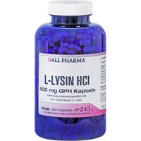 Produktbild von Hecht Pharma L-Lysin Kapseln 500 mg 360 Stück