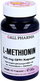 Hecht Pharma L-Methionin 500 mg Kapseln 60 Stück glutenfrei laktosefrei – Bild 1 von 2