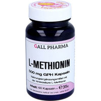 Produktbild von Hecht Pharma L-Methionin 500 mg Kapseln 60 Stück glutenfrei laktosefrei