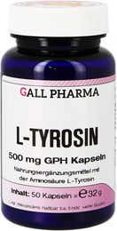 Hecht Pharma L-Tyrosin 500 mg Kapseln 50 Stück – Bild 1 von 2
