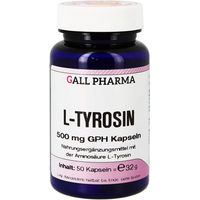 Produktbild von Hecht Pharma L-Tyrosin 500 mg Kapseln 50 Stück