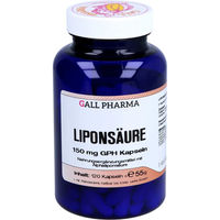 Produktbild von Hecht Pharma Liponsäure Kapseln 150 mg 120 Stück