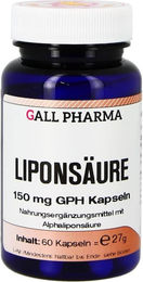 Hecht Pharma Liponsäure Kapseln 150 mg glutenfrei laktosefrei hefefrei – Bild 1 von 2