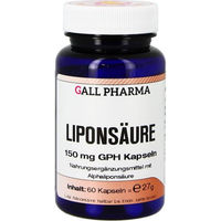 Produktbild von Hecht Pharma Liponsäure Kapseln 150 mg glutenfrei laktosefrei hefefrei