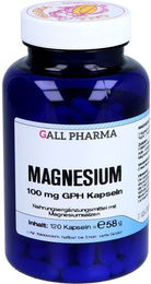 Hecht Pharma Magnesium 100 mg Kapseln 120 Stück glutenfrei und laktosefrei – Bild 1 von 2