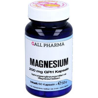 Produktbild von Hecht Pharma Magnesium Komplex 200 mg Kapseln 60 Stück für Erwachsene