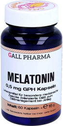 Hecht Pharma Melatonin 0,5 mg Kapseln 60 Stück – Bild 1 von 1