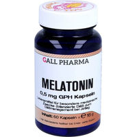 Produktbild von Hecht Pharma Melatonin 0,5 mg Kapseln 60 Stück