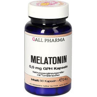Produktbild von Hecht Pharma Melatonin 0,5 mg Kapseln 90 Stück