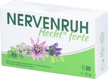 Hecht Pharma NERVENRUH Forte B-Komplex Kapseln glutenfrei für Erwachsene 60 Stück – Bild 1 von 1