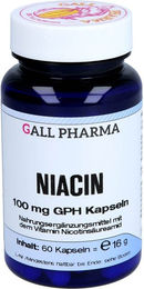 Hecht Pharma Niacin 100 mg Kapseln ohne Zusatzstoffe 60 Stück – Bild 1 von 2