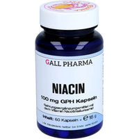 Produktbild von Hecht Pharma Niacin 100 mg Kapseln ohne Zusatzstoffe 60 Stück