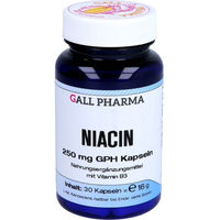 Produktbild von Hecht Pharma Niacin 250 mg Kapseln