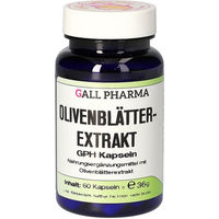 Produktbild von Hecht Pharma Olivenblätterextrakt Kapseln glutenfrei und laktosefrei 60 Stück