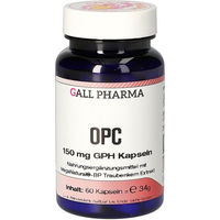 Produktbild von Hecht Pharma OPC 150 mg GPH Kapseln glutenfrei und laktosefrei