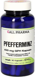 Hecht Pharma Pfefferminz 450 mg Kapseln 90 Stück glutenfrei laktosefrei hefefrei – Bild 1 von 4