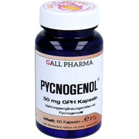 Produktbild von Hecht Pharma Pycnogenol 50 mg Kapseln 60 Stück glutenfrei laktosefrei hefefrei