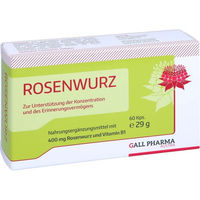 Produktbild von Hecht Pharma Rosenwurz Rhodiola Rosea 400 mg Kapseln 60 Stück