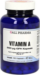 Hecht Pharma Vitamin A 800 µg Kapseln 180 Stück – Bild 1 von 2