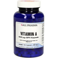 Produktbild von Hecht Pharma Vitamin A 800 µg Kapseln 180 Stück