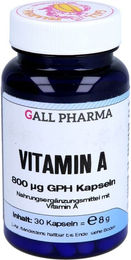 Hecht Pharma Vitamin A 800 µg Kapseln 30 Stück für Erwachsene, Schwangere und Stillende – Bild 1 von 3