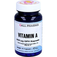 Produktbild von Hecht Pharma Vitamin A 800 µg Kapseln 30 Stück für Erwachsene, Schwangere und Stillende