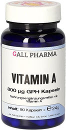 Hecht Pharma Vitamin A 800 µg Kapseln 90 Stück für Erwachsene, Schwangere und Stillende – Bild 1 von 3